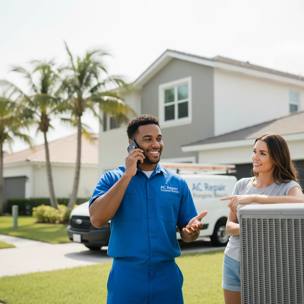 AC Repair Pompano Beach customer support in Gibbon